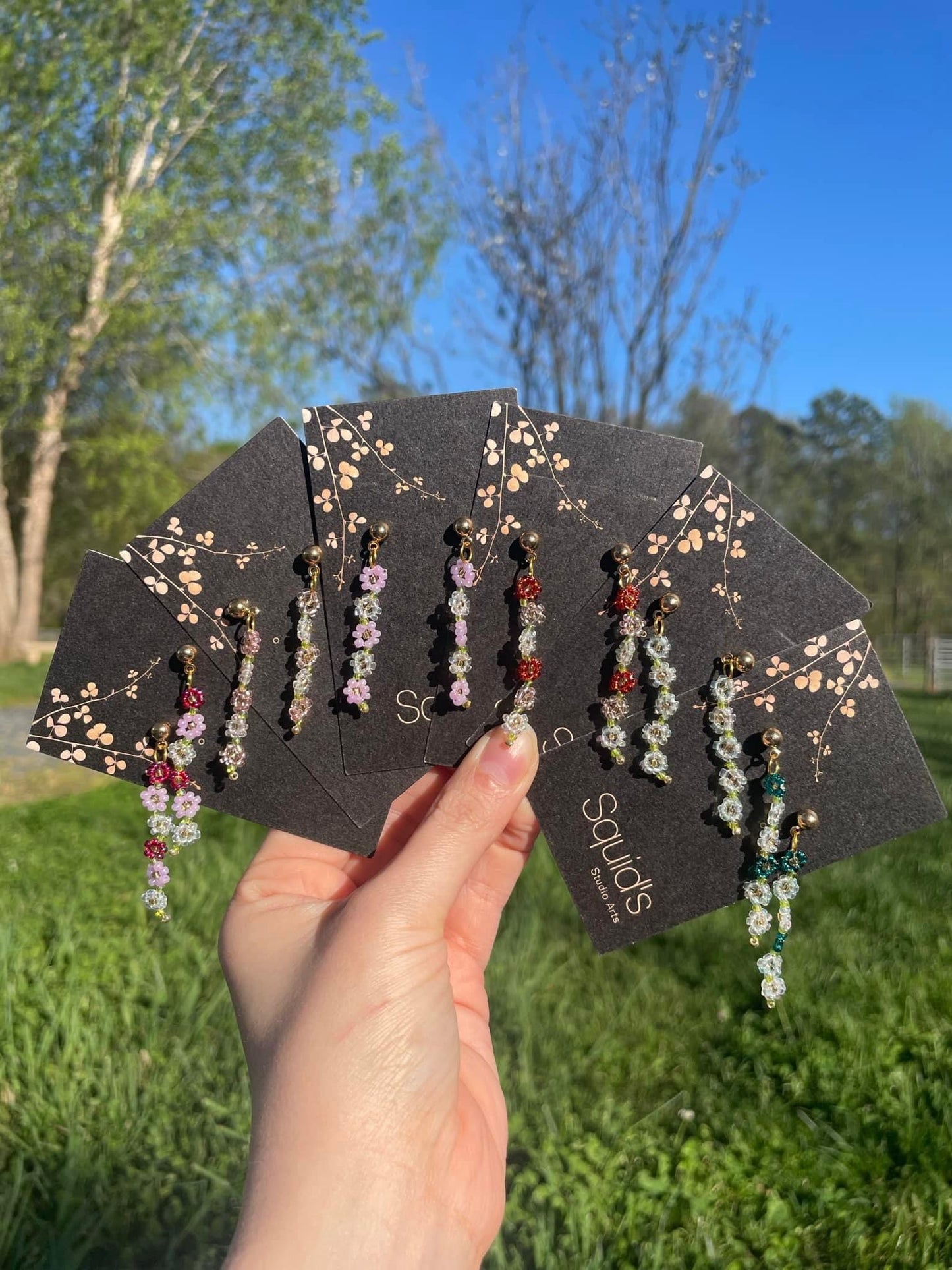 Beaded Flower Chains