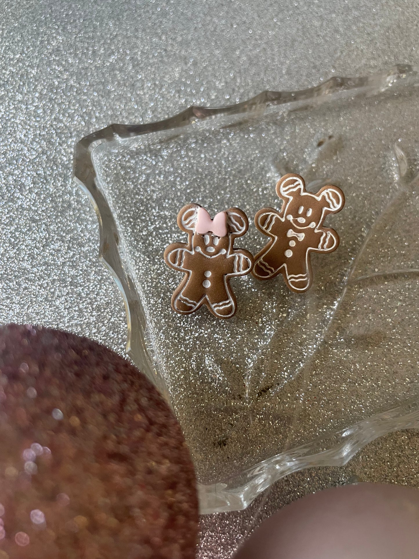 Mouse Cookie studs